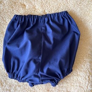 Navy Blue Baby bloomers,  Size Small, Diaper Covers